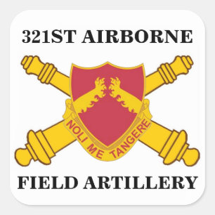 321ST AUTOCOLLANTS AÉROPORTÉS d'ARTILLERIE de