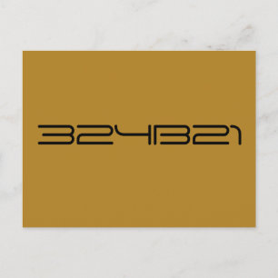 324B21 Cosima number Orphan Black Postcard