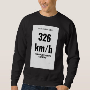 326 km h new brand sweatshirt