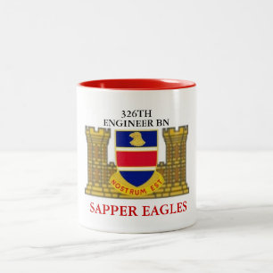 326TH ENGINEER BN SAPPER EAGLES MUG