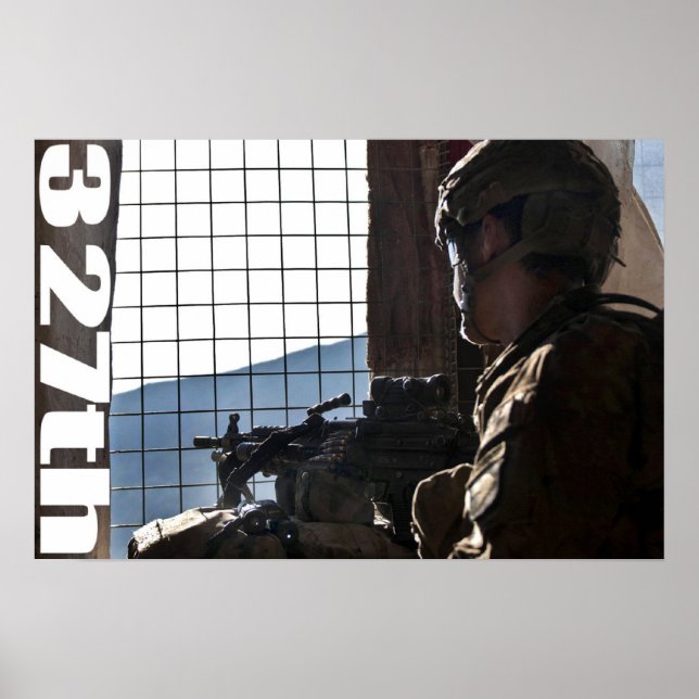 327 Infantry Regiment Poster (Front)