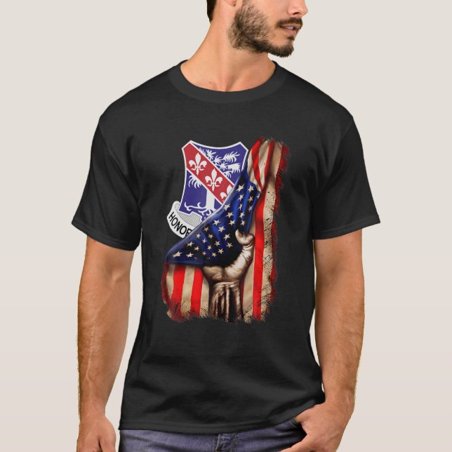 327Th Parachute Airborne Infantry Regiment America T-Shirt (Front)