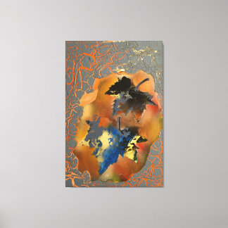 32.00" x 48.00" foglie morte canvas print