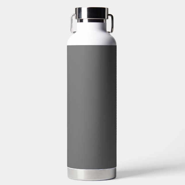 32 oz. Grey Vacuum Insulated Water Bottle (Front)