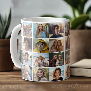 32 Photo Collage - small pics Coffee Mug