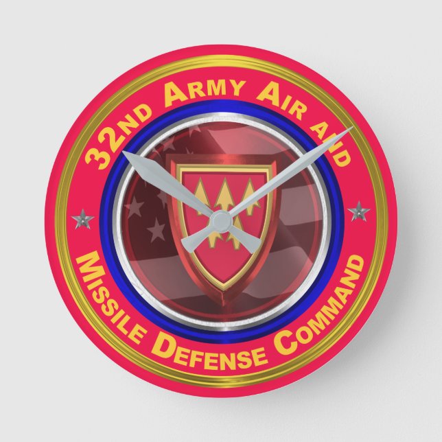 32nd Army Air and Missile Defence Command Round Clock (Front)
