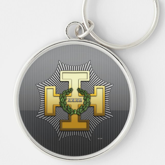 32nd Degree: Master of the Royal Secret Keychain (Front)