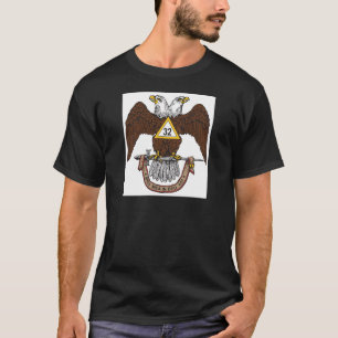32nd Degree Scottish Rite Brown Eagle T-Shirt