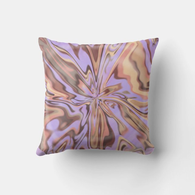 32z Glow  Throw Pillow (Back)
