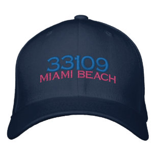 33109 MIAMI BEACH FLORIDA HAT