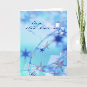 3315 Happy 1st Anniversary Card