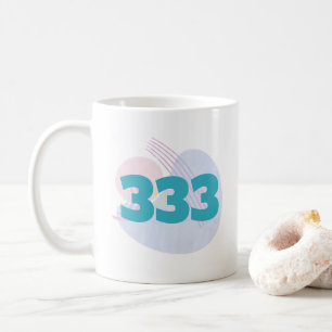 333 Angel Guidance Affirmation Manifestation Coffee Mug