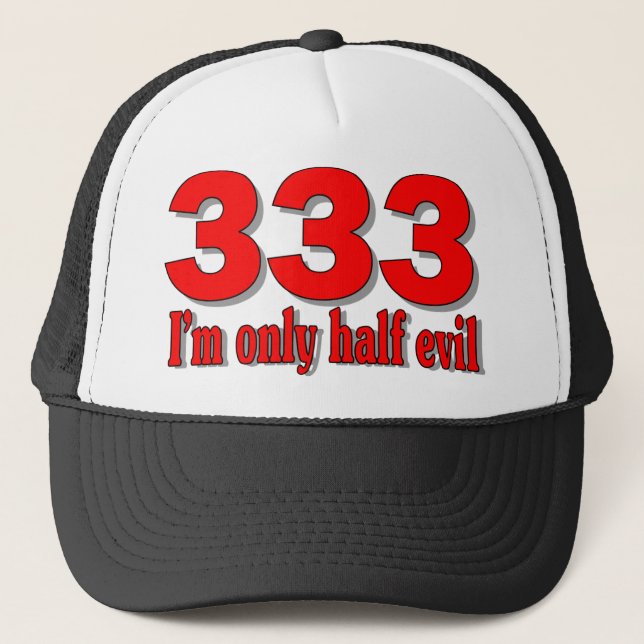 333 cap (Front)