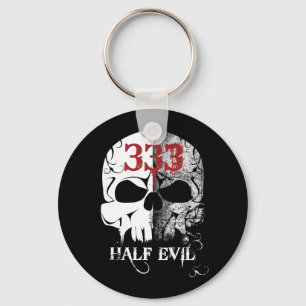 333 Half Evil Keychain