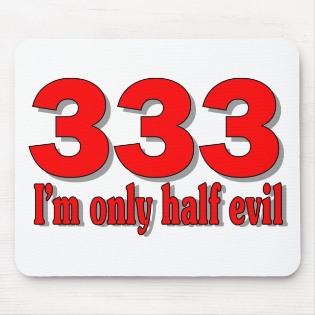 333 mousepad (Front)