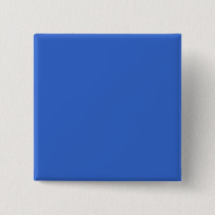 3366CC Solid Blue Background Colour Template 2 Inch Square Button