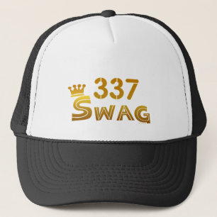 337 Louisiana Swag Trucker Hat
