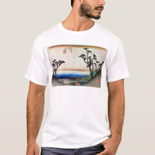33. 白須賀宿, 広重 Shirasuka-juku, Hiroshige, Ukiyo-e T-Shirt