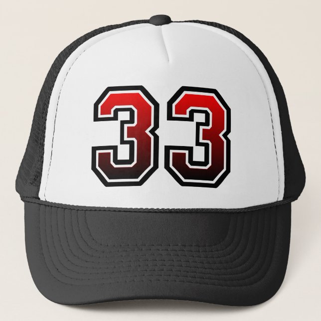 33 TRUCKER HAT (Front)