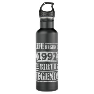 33 Year Old Birthday Legend 33rd Birthday Gift 710 Ml Water Bottle