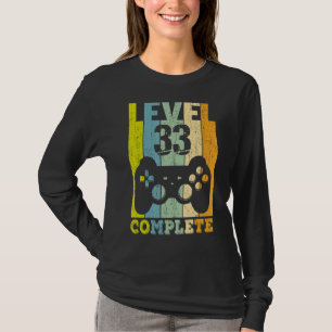 33rd Birthday Ladies Mens 33 Years 1989  Gift 4 T-Shirt