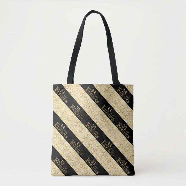 33rd  Birthday  Tote Bag (Front)