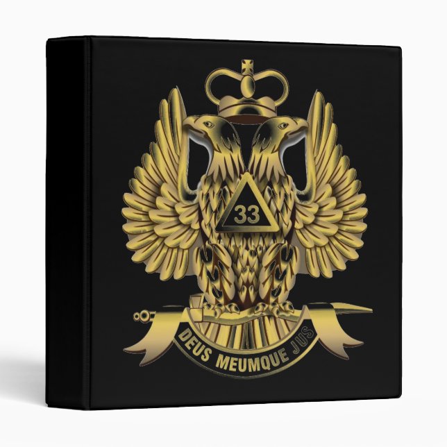 33rd DEGREE MASON Binder (Front/Spine)