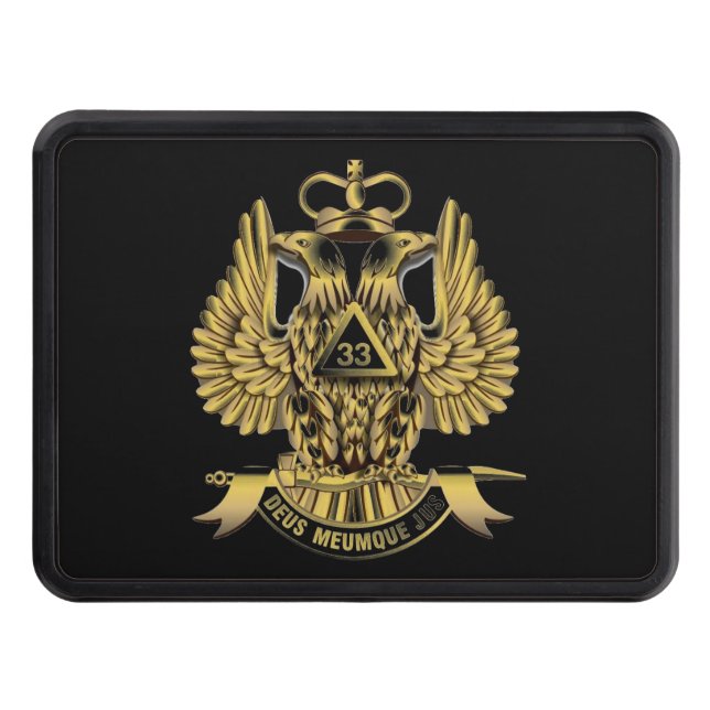 33rd DEGREE MASON Trailer Hitch Cover (Front)