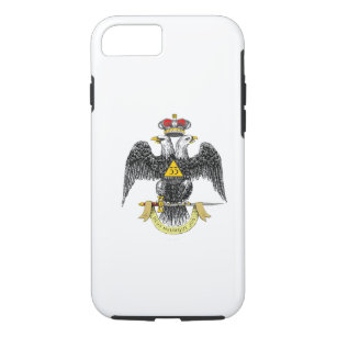 33rd Degree Scottish Rite Black Eagle iPhone 8/7 Case