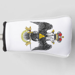 33rd Degree Scottish Rite Black Eagle Golf Head Cover