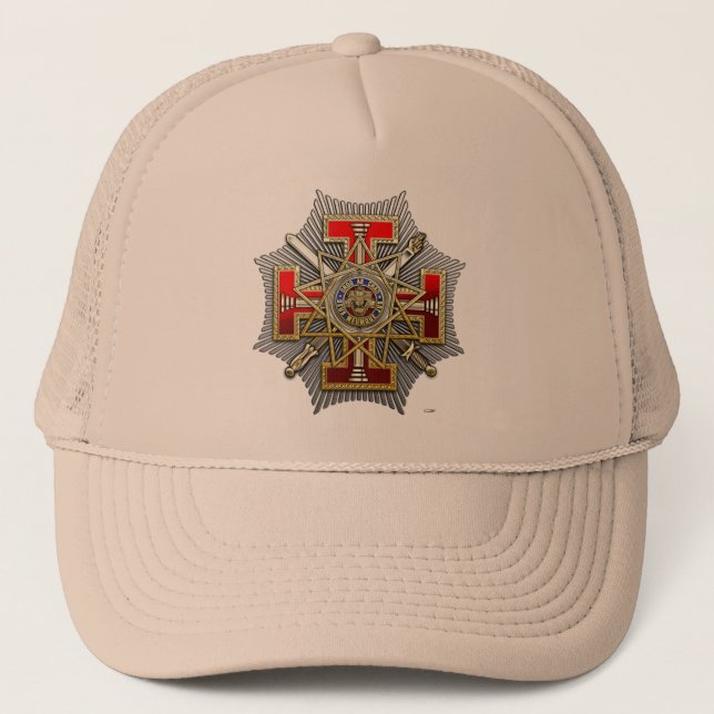 33rd Degree: Sovereign Grand Inspector General Trucker Hat (Front)