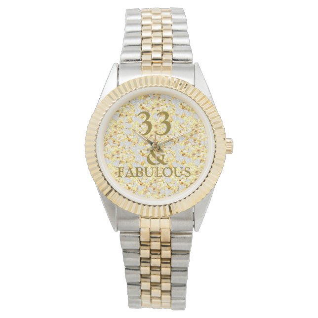 33th Birthday  Watch (Front)
