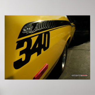 340 Plymouth Duster Poster