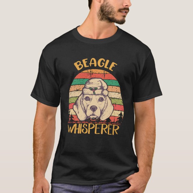 34 Beagle Whisperer Beagle T-Shirt (Front)