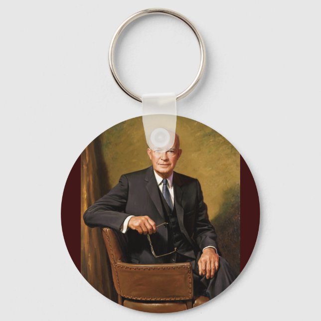 34 Dwight D. Eisenhower Keychain (Front)