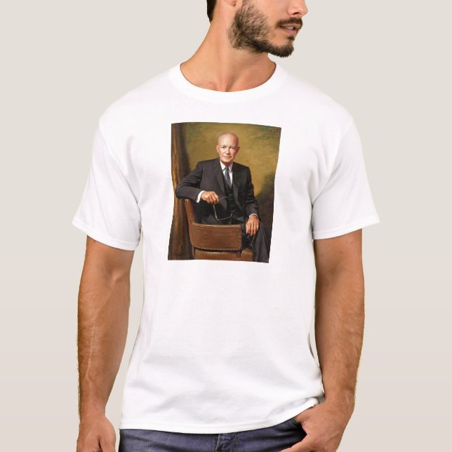 34 Dwight D. Eisenhower T-Shirt (Front)