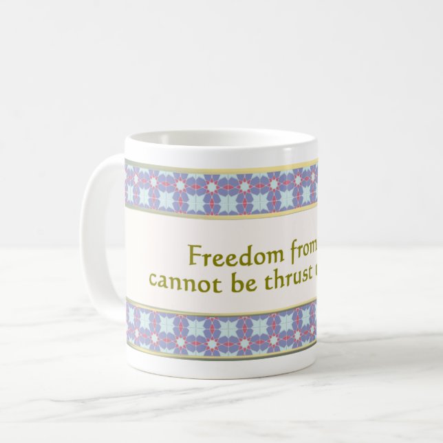34. Liberté de la peur Miracle Mug (Devant gauche)