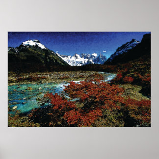 34 oil detailed cmyk poster