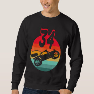 34th Birthday I Racing Gaming I Remote Control Rc Sweatshirt