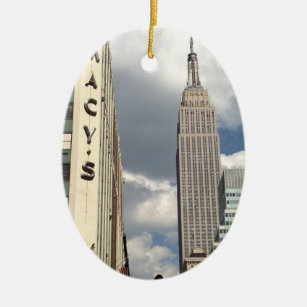 34th Street Empire State Building Manhattan NYC Ceramic Ornament