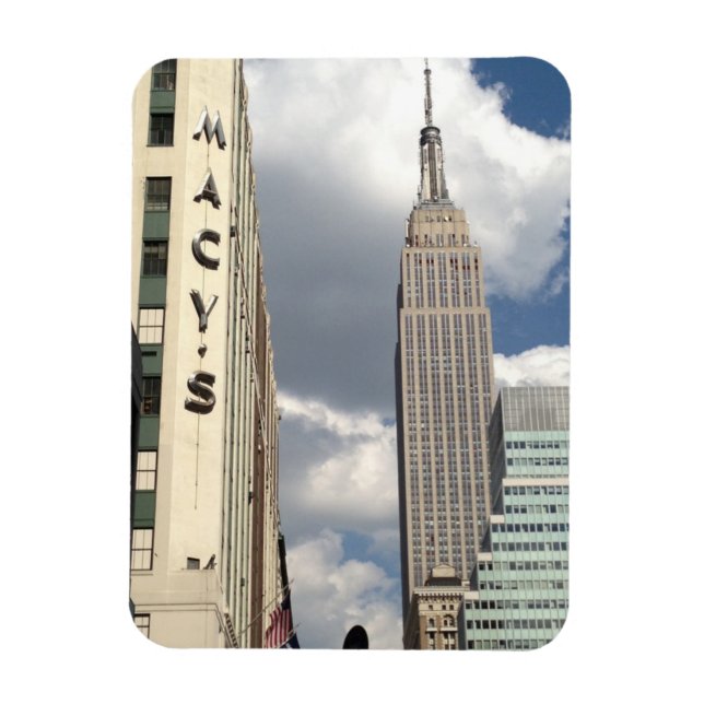 34th Street Empire State Building Manhattan NYC Magnet (Vertical)