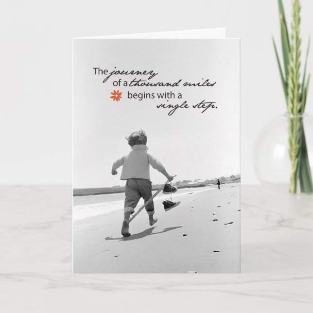 3509 Journey of Thousand Miles Support Card (Front)