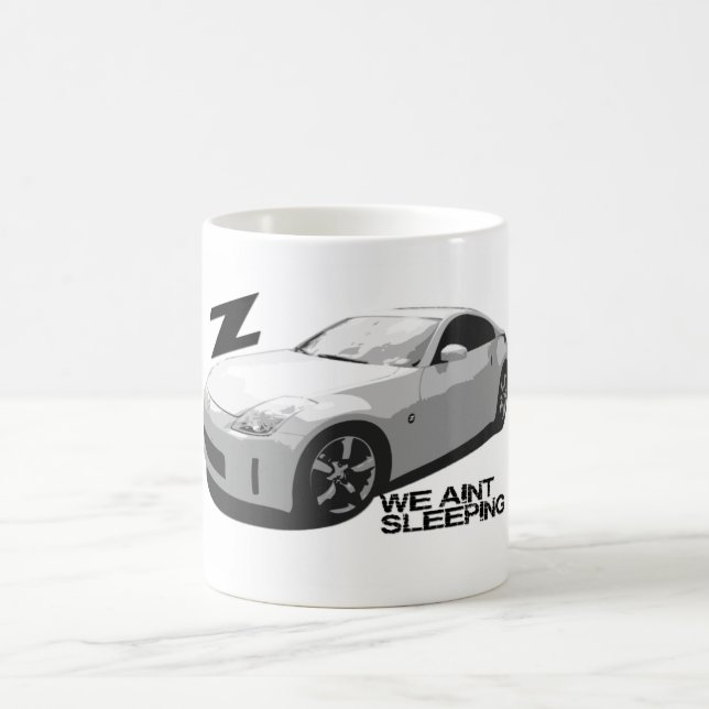 350Z Aint sleeping Coffee Mug (Center)