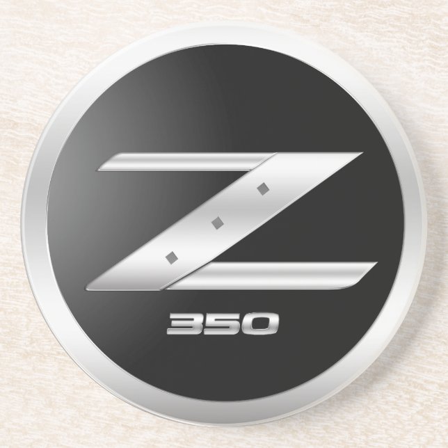 350Z Car Sandstone Coaster (Front)