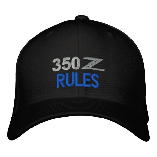 350Z Règles Casquette brodé (Devant)