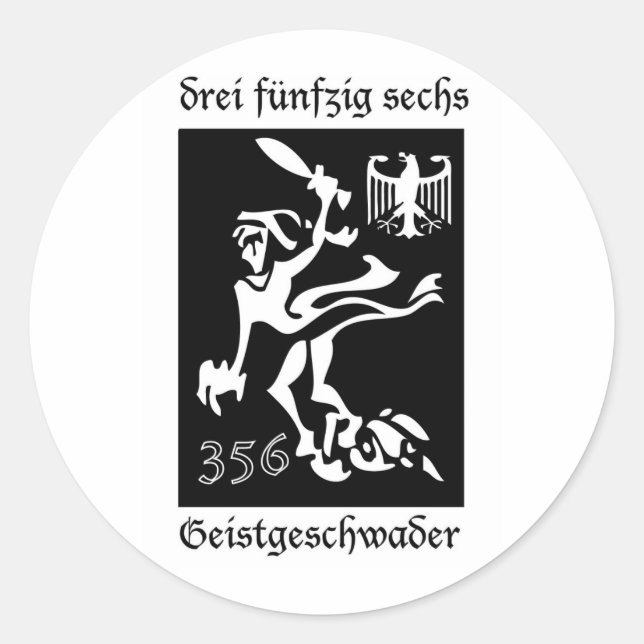 356 Geist Geschwader sticker (Front)