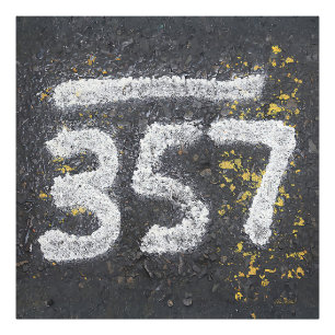357 Mason's and Angel Number Photo Print