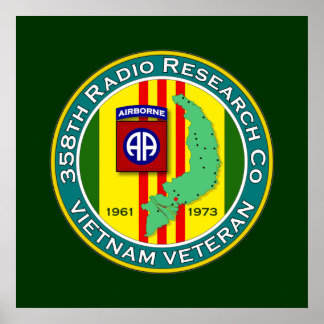 358th RRC - ASA Vietnam Poster
