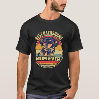 35 Best Dachshund Mom Ever Vintage T-Shirt