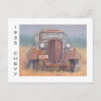 '35  Chevy Truck Postcard